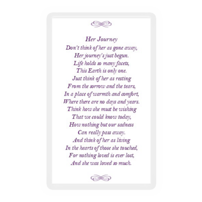 Memorial Card Layout S - Image 2