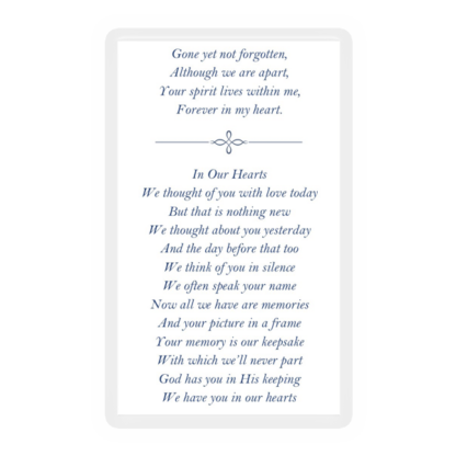 Memorial Card Layout W - Image 2