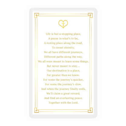 Memorial Card Layout Y - Image 2